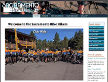 Tablet Screenshot of bikehikers.com